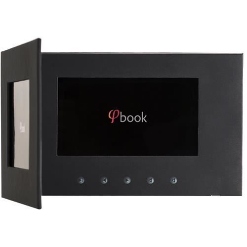 Phibook, l'album photo & vidéo numérique personnalisable à démarrage instantané - Noir Granit