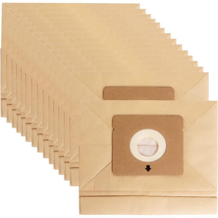 Lot de 15 Sacs de Rechange Compatibles avec Rowenta ZR003901