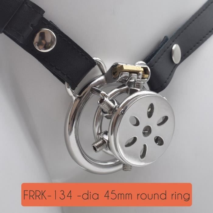 Ceinture De Chasteté Pour Couples - Cadenas En Forme De Cœur - Accessoire Bondage SM Féminin