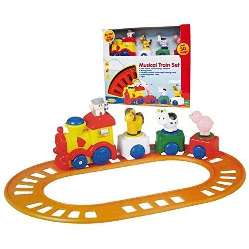 Tachan 73168001 - COMMUTATEUR KVM - Train Musical Animal Farm (CPA Toy Group 68001)