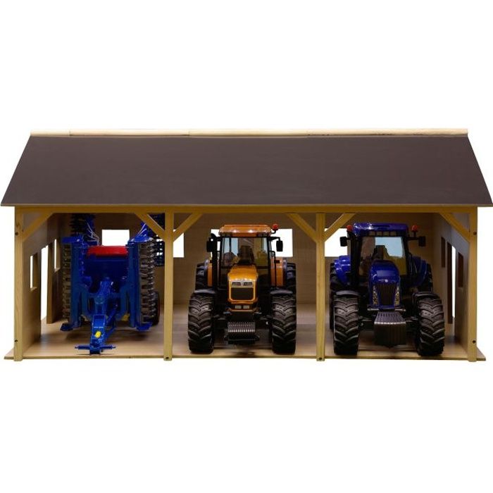 Construire Un Hangar En Bois Pas Cher Hangar Bois Pour 3 Tracteurs Hangar En Bois Pour Achat Vente Voiture A Construire Cdiscount