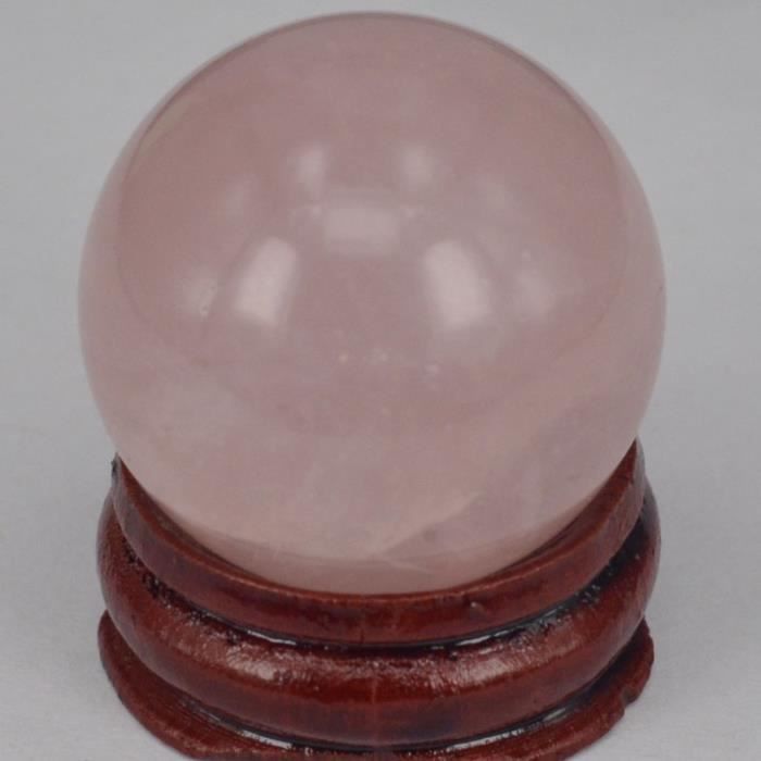 Boule En Quartz Clair Arc-en-ciel 62 Mm – Sphère Polie Pour Reiki Et Décoration