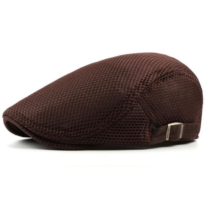 Casquette Béret Homme HNJKJEU - Coton Réglable 55-60cm - Style Vintage