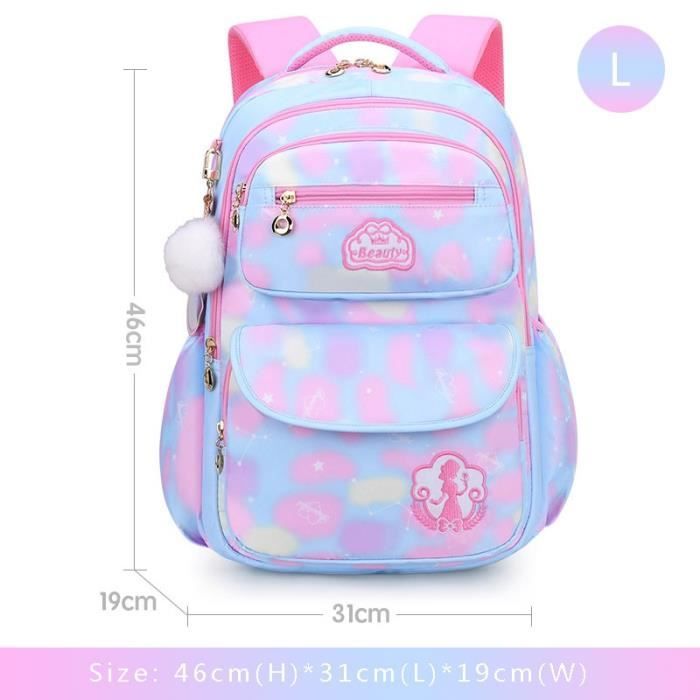 Bleu 1 Large Capacity Set Backpacks School Bags For Teenage