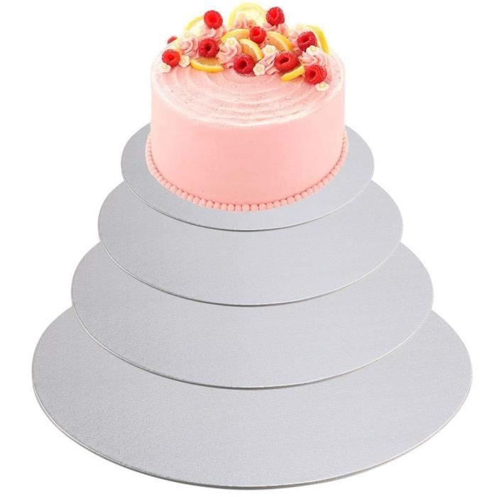 Nactech 4pcs Dessous De Gateau Rond 2cm D Epaisseur Carton Tambour A Gateau De Semelle Cake Drum Avec Revetement Impression Argent Achat Vente Presentoir A Pop Cake Cdiscount Nactech 4pcs Dessous De Gateau Rond 2cm D Epaisseur Carton Tambour A Gateau De Semelle Cake Drum Avec Revetement Impression Argent Achat Vente Presentoir A Pop Cake Cdiscount
