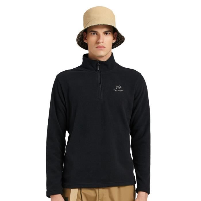 couleur Homme Noir taille XXL veste polaire d hiver pour homme v tement de chasse chaud et l ger kaki