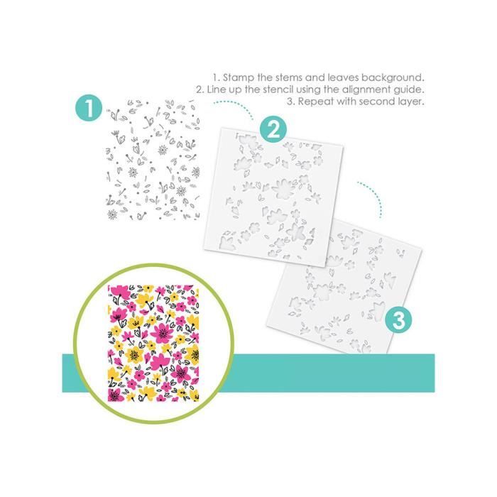 Pochoir Matrices Découpe S-TROUBLE - Motif Lampadaire Métal - Scrapbooking Et Cartes