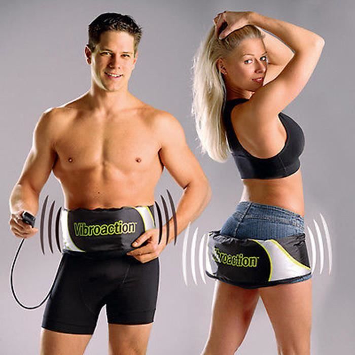 Hommes femmes Ceinture vibrante VIBROACTION Cdiscount Sport