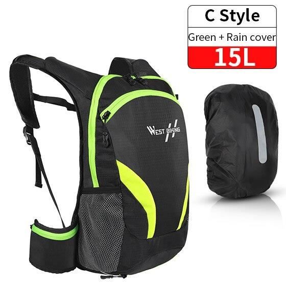 Sac à Dos Vélo LOCAL LION 25L - Housse Pluie Intégrée - Respirant - Sifflet Secours