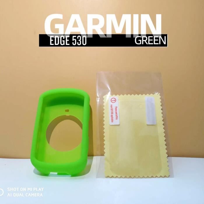 Étui Silicone Garmin Edge 540/840 - Protection Anti-choc, étanche, Bleu