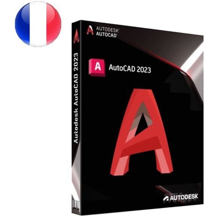 Autodesk AutoCAD 2023 Pour Windows/Mac - Licence Officielle 1 An