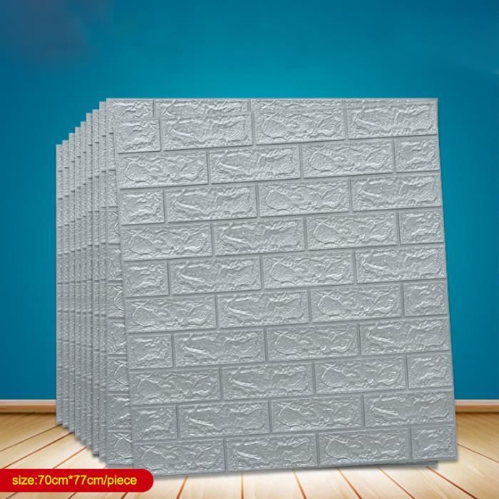 AUTOCOLLANT MOUSSE PAPIER Peint 3D Enchased Motif Mural Panneau Imperméable EUR 27,55 - PicClick FR