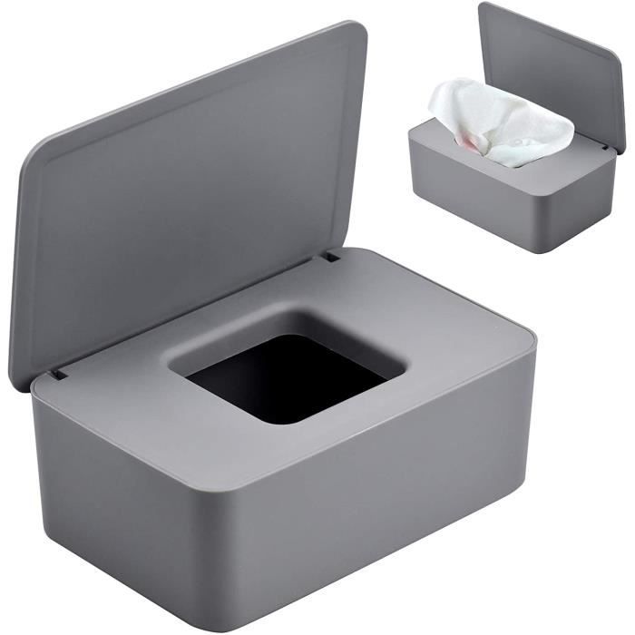 Boîte de Mouchoirs Humides TDDL Boite Lingette Bébé Boîtes à lingettes Humides Support De Boîte De Distributeur De Lingettes Humides pour Bureau à Domicil