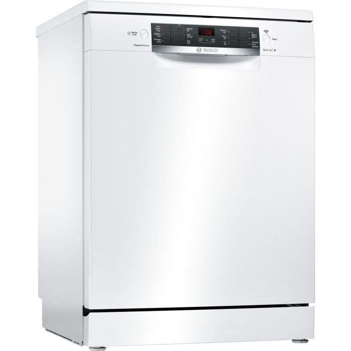 Bosch Sms46jw01f Lave Vaisselle 13 Couverts L 60 Cm 42db A Blanc Achat Vente Lave Vaisselle Cdiscount
