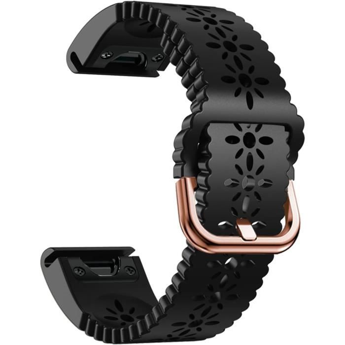 GUMMMY 20mm Siliconen Horlogeband voor Garmin Fenix 5S 6S 7S Descent Mk2S D2 Delta S Instinct 2 S Smart horloge Polsband Waterdicht Easyfit, For D2 Delta S, agaat