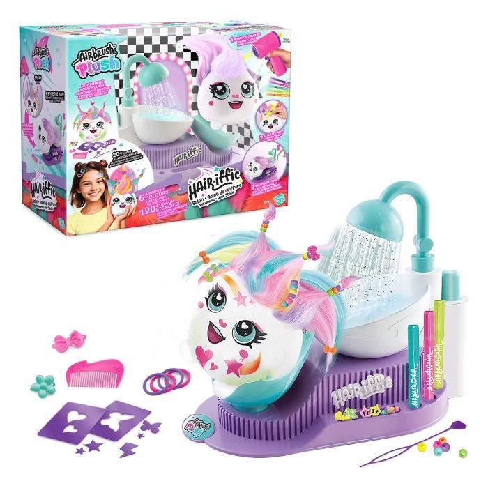 Peluche Squishy Hair’iffic Canal Toys AIR 040 – À Customiser Avec Spray Et Feutres