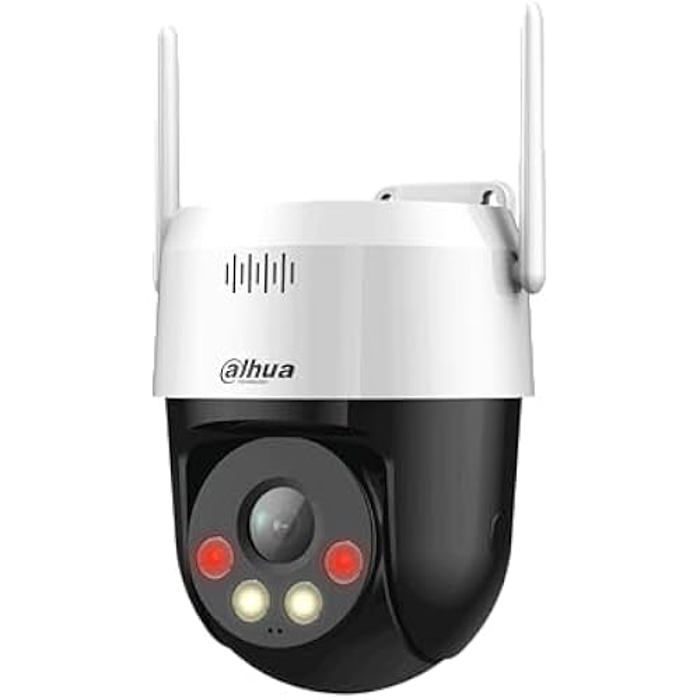 Caméra réseau WiFi PTZ - DAHUA - DH-P5AE-PV - Résolution 5 MP - Rotation 360° - Alarme lumineuse et sonore