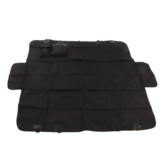 Housse De Siège Auto Pour Chien - Banquette Arrière 135x160 Cm, Étanche Avec Planche Rigide Et Ceinture