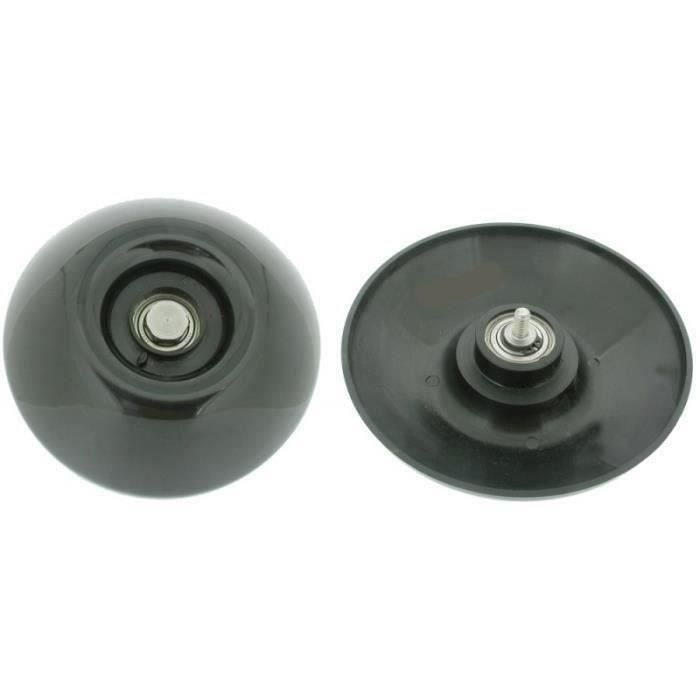 Bol glisseur avec roulement et adaptateur, montage: 7 x 1,00 gauche M, Ø ext: 160mm