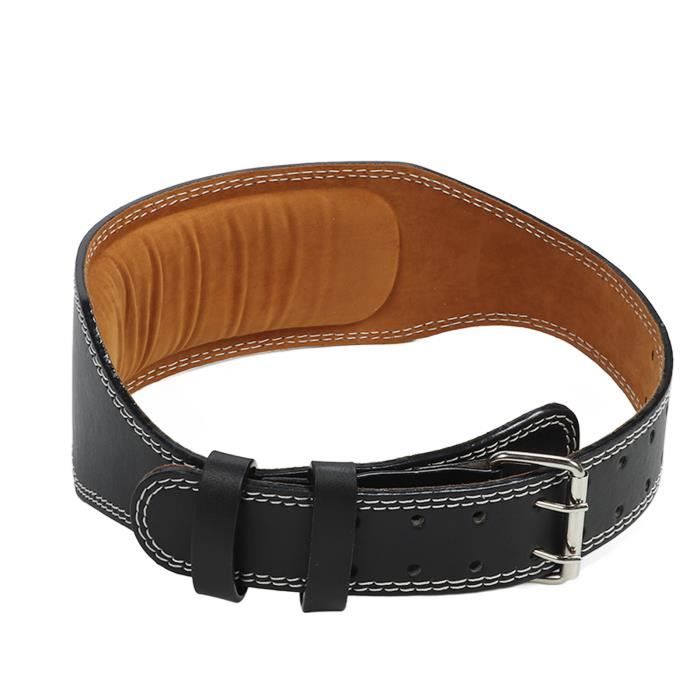 Ceinture d'haltérophilie en Cuir pour Hommes et Femmes, Ceinture de  Gymnastique, équipement de Fitness, Soutien Lombaire pour Les Exercices de  Squats