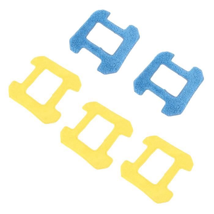 6 Pièces Chiffons De Nettoyage Microfibre Pour Robot Lave-Vitres Liectroux YW509 - Rechange Durables Et Efficaces