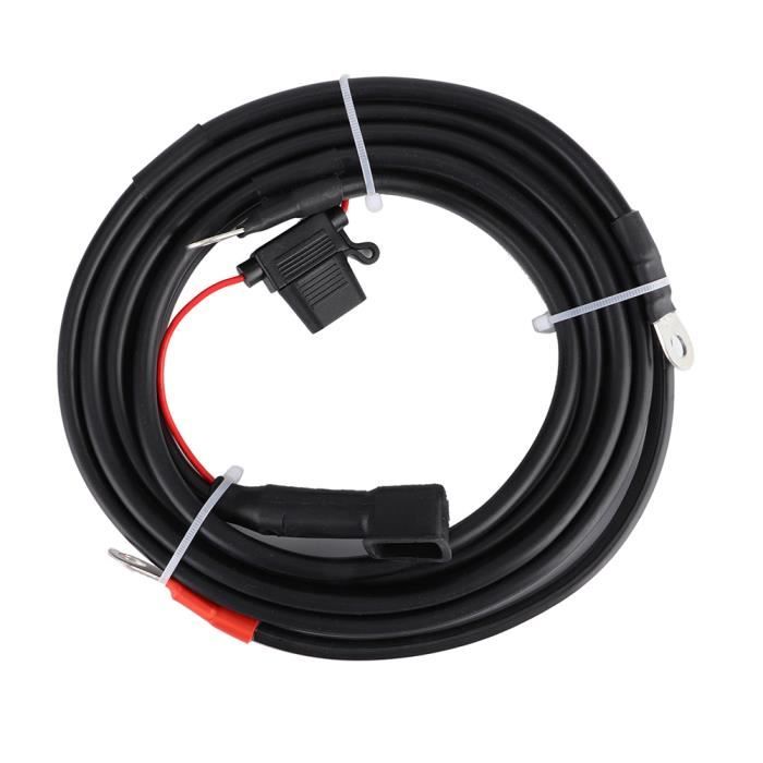 Câble Batterie Moteur Hors-Bord 2M - Compatible Parsun Powertec 30-85HP, Connexion 12V Robuste En Aluminium + ABS