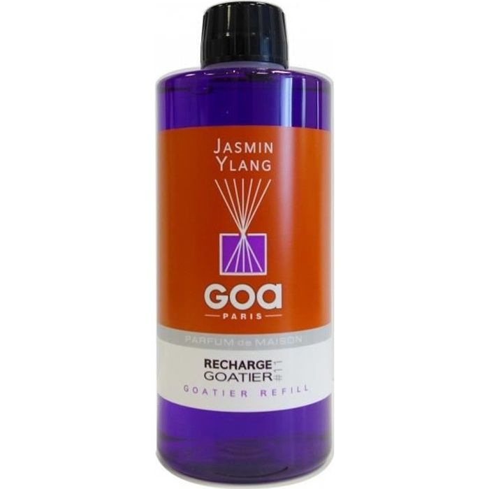 Parfum d'intérieur Recharge jasmin ylang 500 ml - Goa Multicolore