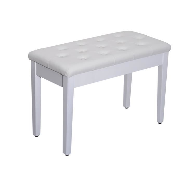Banquette Hauteur Assise 50 Cm Banquette Tabouret Siege Pour Piano 76l X 36l X 50h Cm Coffre De