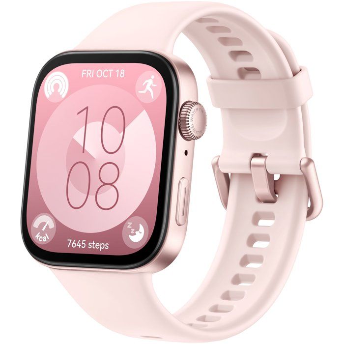 Montre connectée - HUAWEI - Watch Fit 3 - Ecran Amoled 182 - Rose