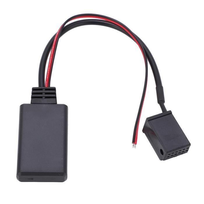 Adaptateur Bluetooth AUX-in Pour Autoradio Alpine 2009 Et Plus - Remplacement KCE-237B, Avec Micro Amovible
