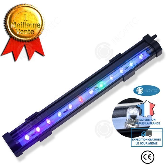 Comparer les prix de Lampe à bulles LED pour aquarium TD® 7 Colour Strip Aquarium Colour Changing Bubble Light LED Diving Light Fish Tank Lights