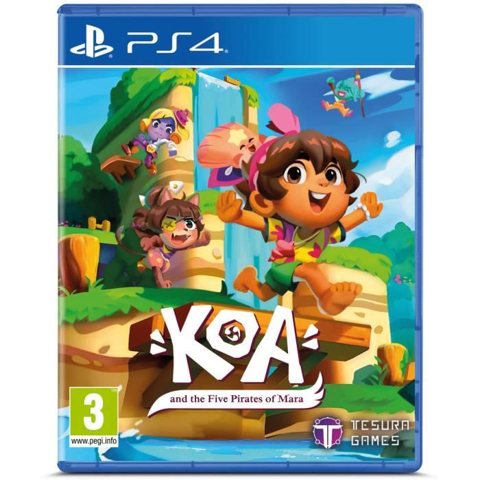 Jeu PS4 - Koa and the Five Pirates of Mara - Aventure pleine d'action - Edition Standard
