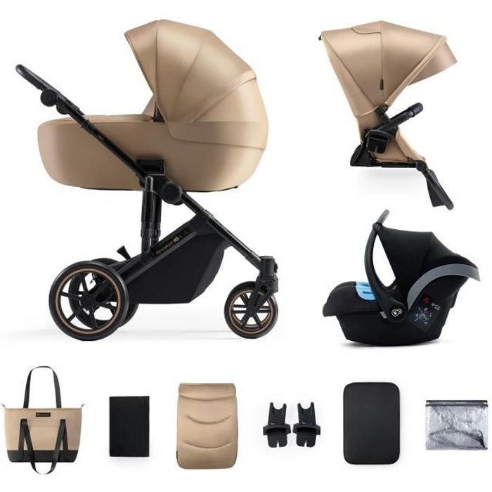 Poussette 3 en 1 PRIME 2 de Kinderkraft - Cdiscount Puériculture & Eveil  bébé