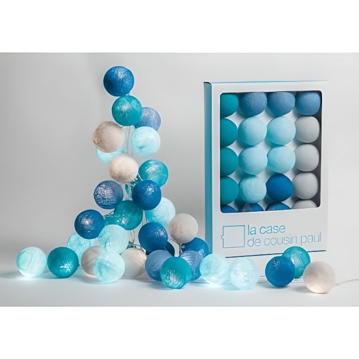 Guirlande Lumineuse 20 Boules Pour Chambre D Enfant La Case De