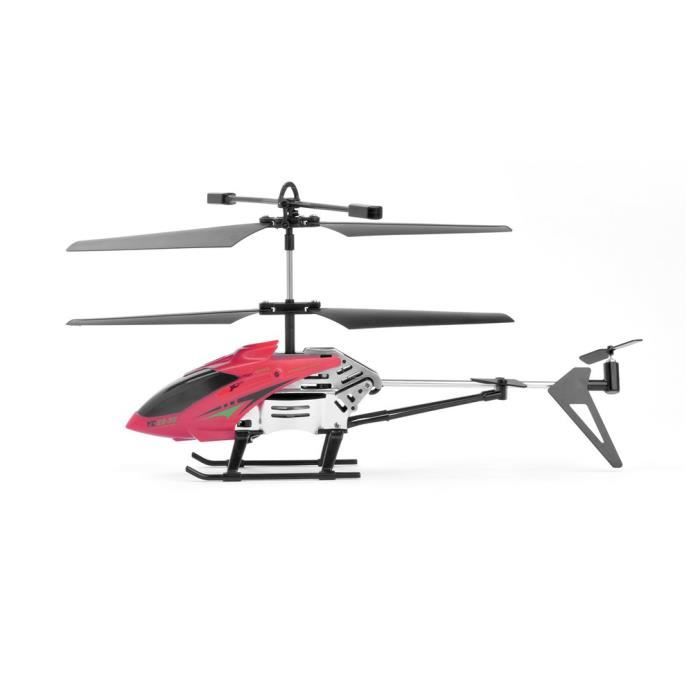 Hélicoptère RC Pour Enfants – Télécommandé, Décollage/atterrissage 1 Touche, Anneau De Protection | Jouet Stable, Piles Rechargeables USB