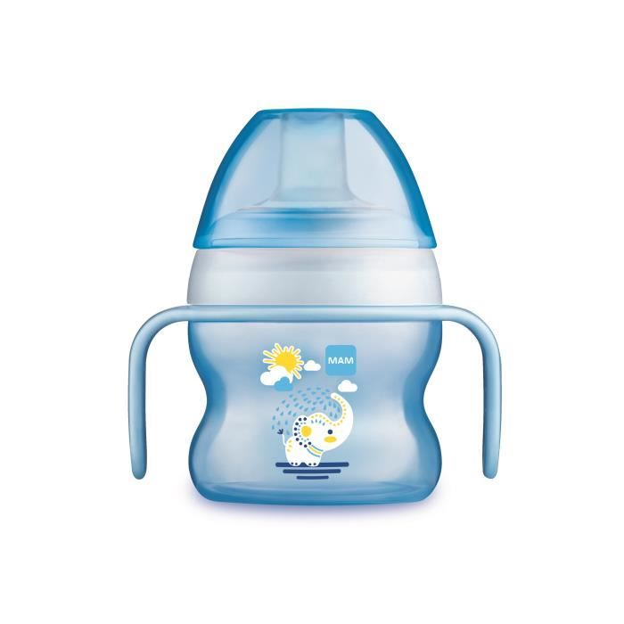 Mam Tasse A Bec Souple Sil 6 M 150ml Garcon Cdiscount Puericulture Eveil Bebe