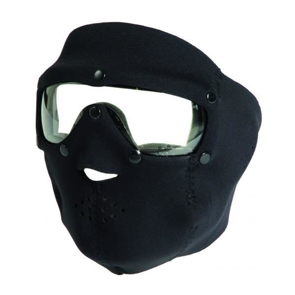Swiss Eye Néoprène Masque Avec Lunettes Noir Oculaire Incolore 