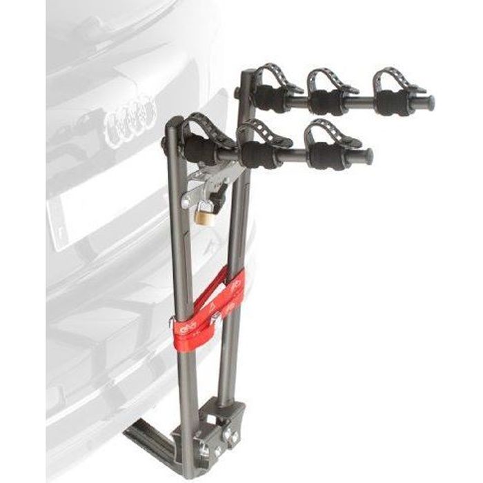 Mottez Porte Velos Jupiter3 Sur Attelage Pour 3 Velos Cdiscount Auto