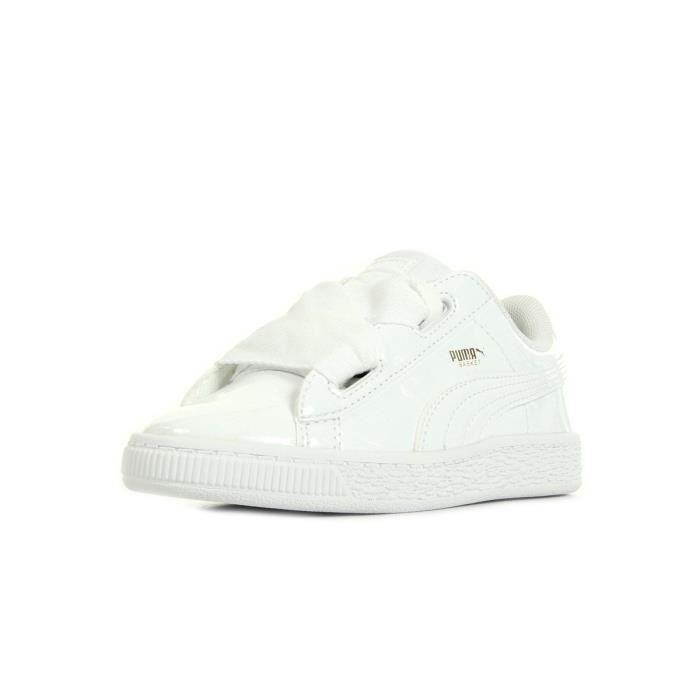 Puma heart blanche enfant 2025