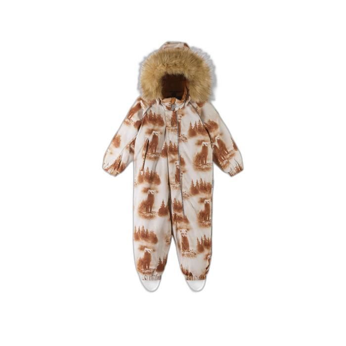 Combinaison de ski b b Reima Lappi cinnamon brown 18 mois
