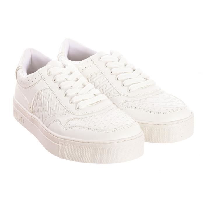 Baskets classiques pour femmes LIU JO ALICIA 505 Blanc Blanco Lacets