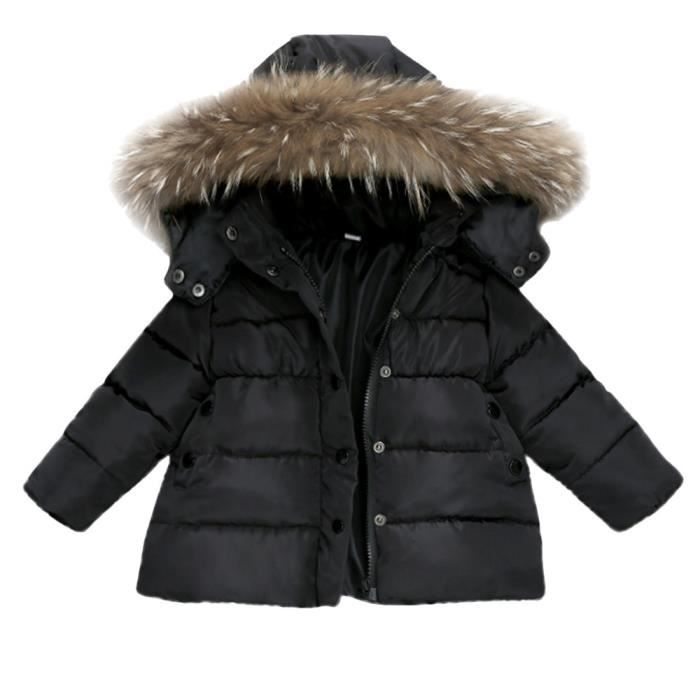 Doudoune noir bebe fille clearance