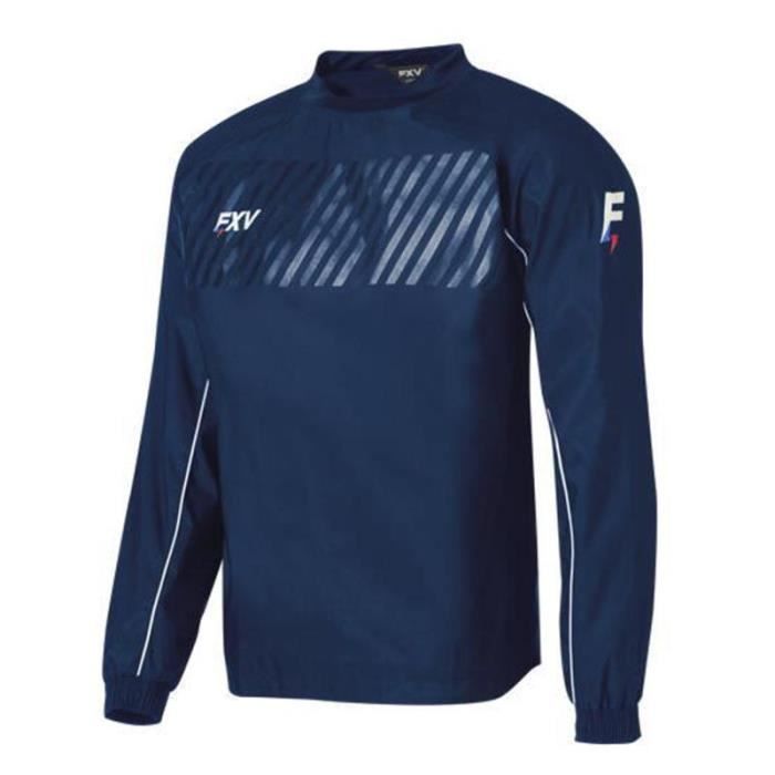 sweat pluie force xv jr - marine - homme - rugby