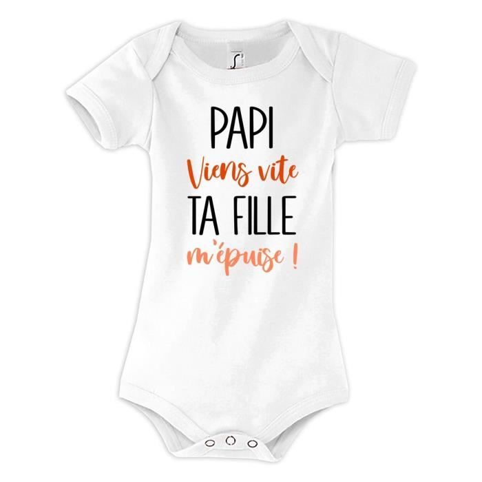 Body bebe fille sale papa