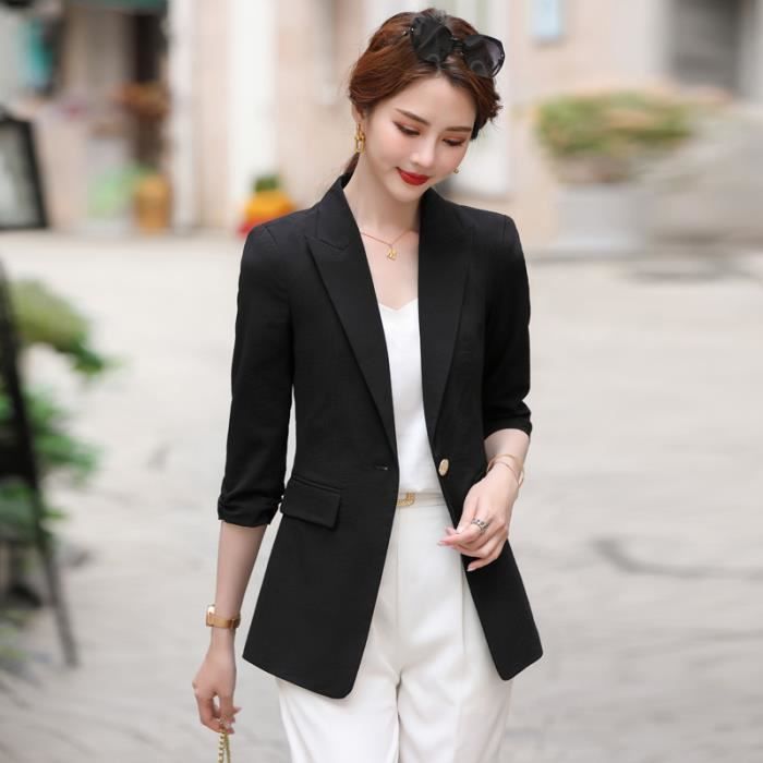 Veste hot sale blazer jaune