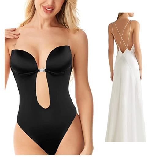 Backless Body Shaper Bra,Body Dos Nu SousVêTements Mariage Shaper