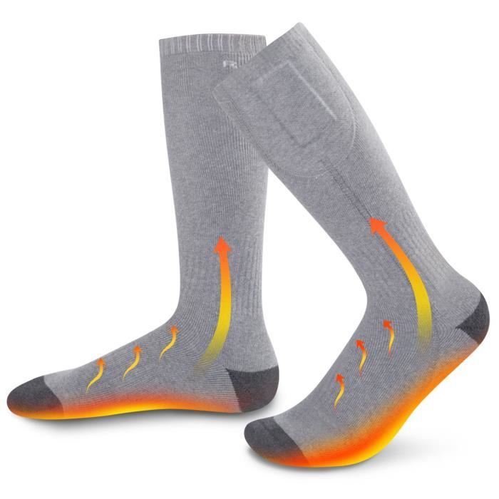 Pantoufles Chauffantes Glovii GQ4M Avec Chaussettes Intégrées - Taille 36-40 - Neuf Emballé