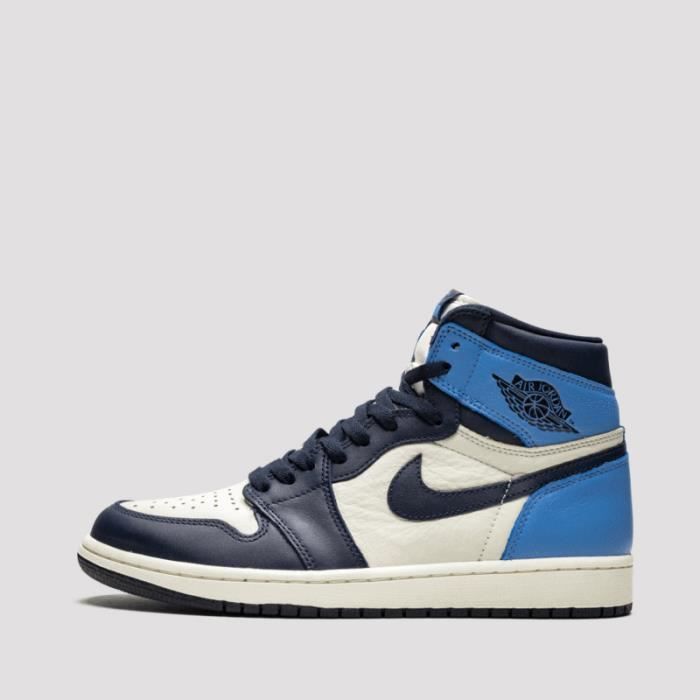 Basket Air Jordans 1 Retro High OG Obsidian UNC 55508 140 Pour