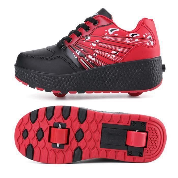 Skateshoes Enfant Basket Roulettes à Chaussures Chaussures Garçons