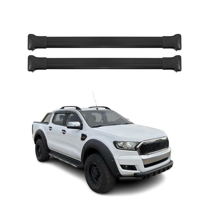 Garde-Boue Premium Pour Ford Ranger 2011-2019 - Set De 4 Bavettes Anti-Éclaboussures Avant Et Arrière - Protection Saleté Et Style Sportif